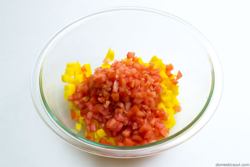 Simple Mango Salsa Recipe from domesticsoul.com