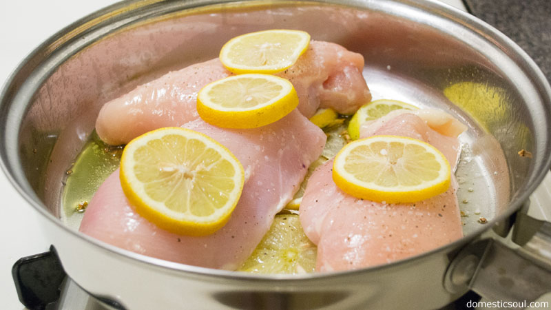 Garlic Lemon Chicken Breast Recipe from domesticsoul.com