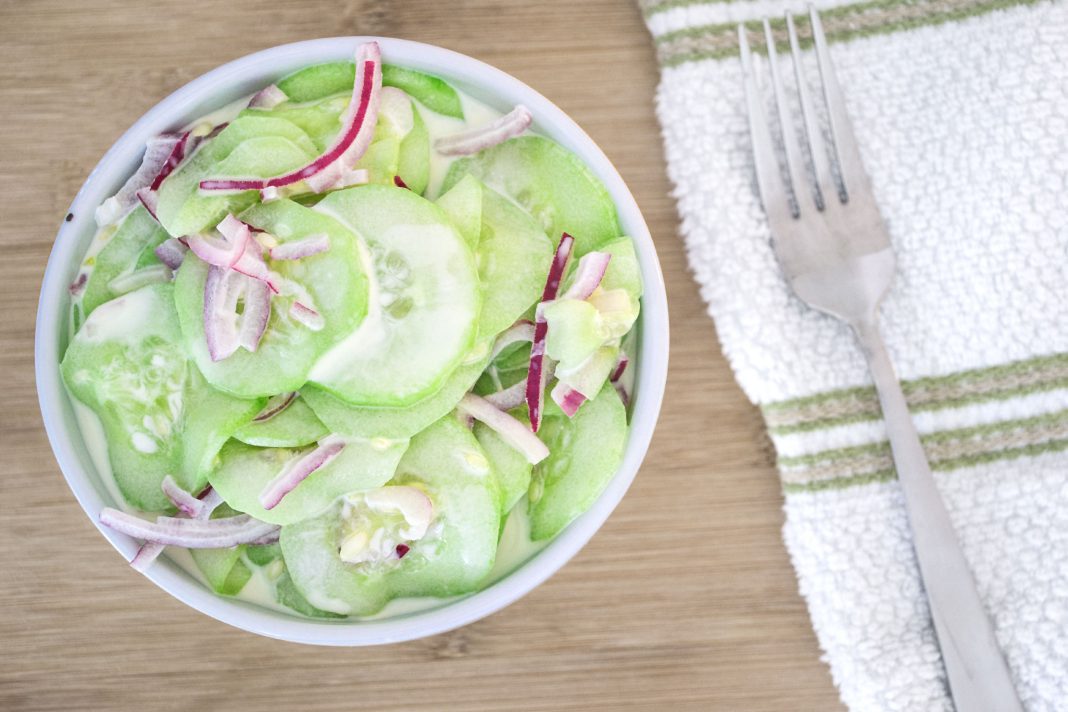 Cucumber Salad Recipe from domesticsoul.com