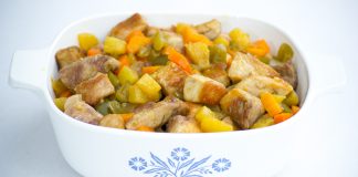 Gluten Free Sweet and Sour Pork Recipe from domesticsoul.com